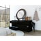 Tuhome Asteria 6 Drawer Double Dresser, Metal Handles, Black CLW5956 - alternate 5